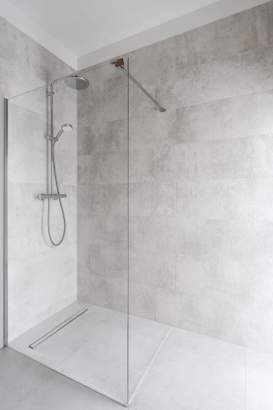 Minimalist Frameless Shower